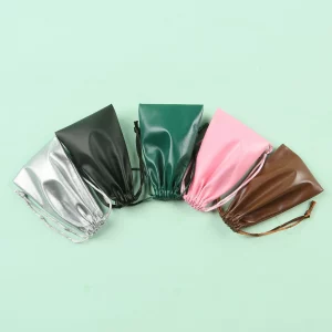 PU Leather Pouch Cosmetics Jewelry Lipstick Bag-Softpouches