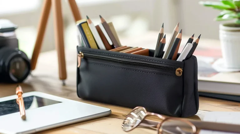 Soft Pencil Pouch: Organize Your Stationery in Style