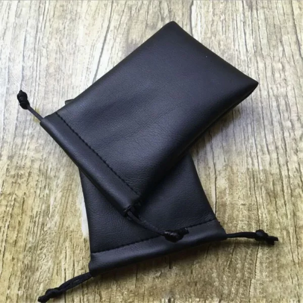 Waterproof PU Leather Pouch Uable Jewelry Storage Custom Wholesale For Business Events Promotion-Softpouches