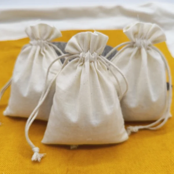 cotton pouches