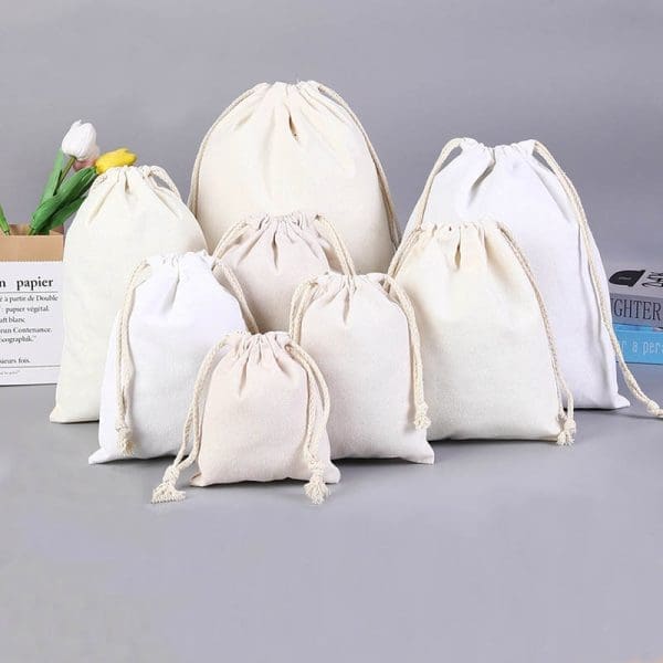 cotton drawstring bag